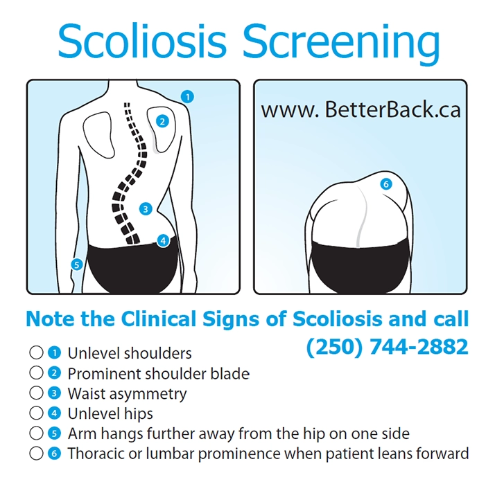 Chiropractic Victoria BC Scoliosis Screening